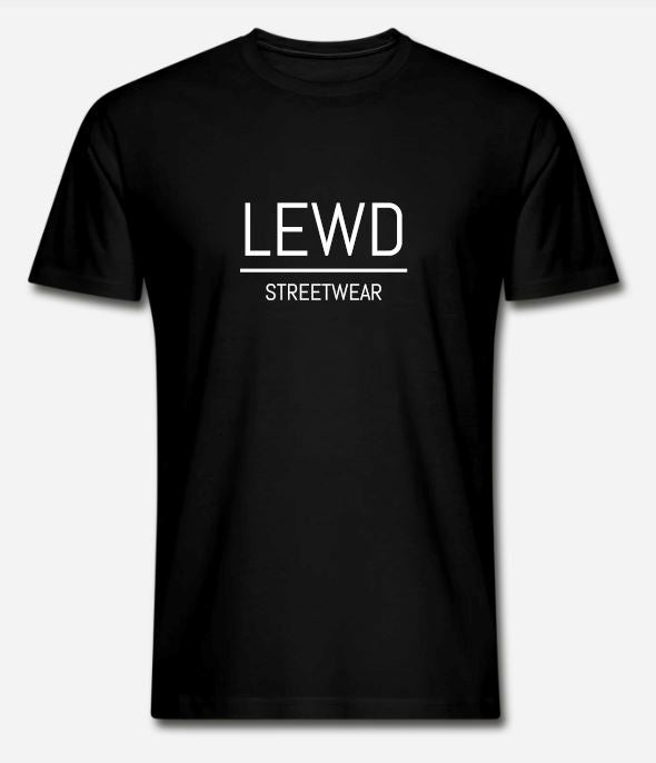 LEWD Print T-shirt LEWD-streetwear M 